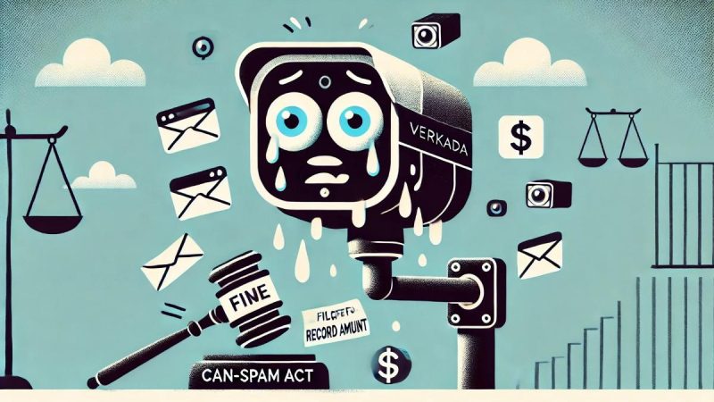 Рекордный штраф FTC: Verkada заплатит $2,95 млн за нарушение CAN-SPAM